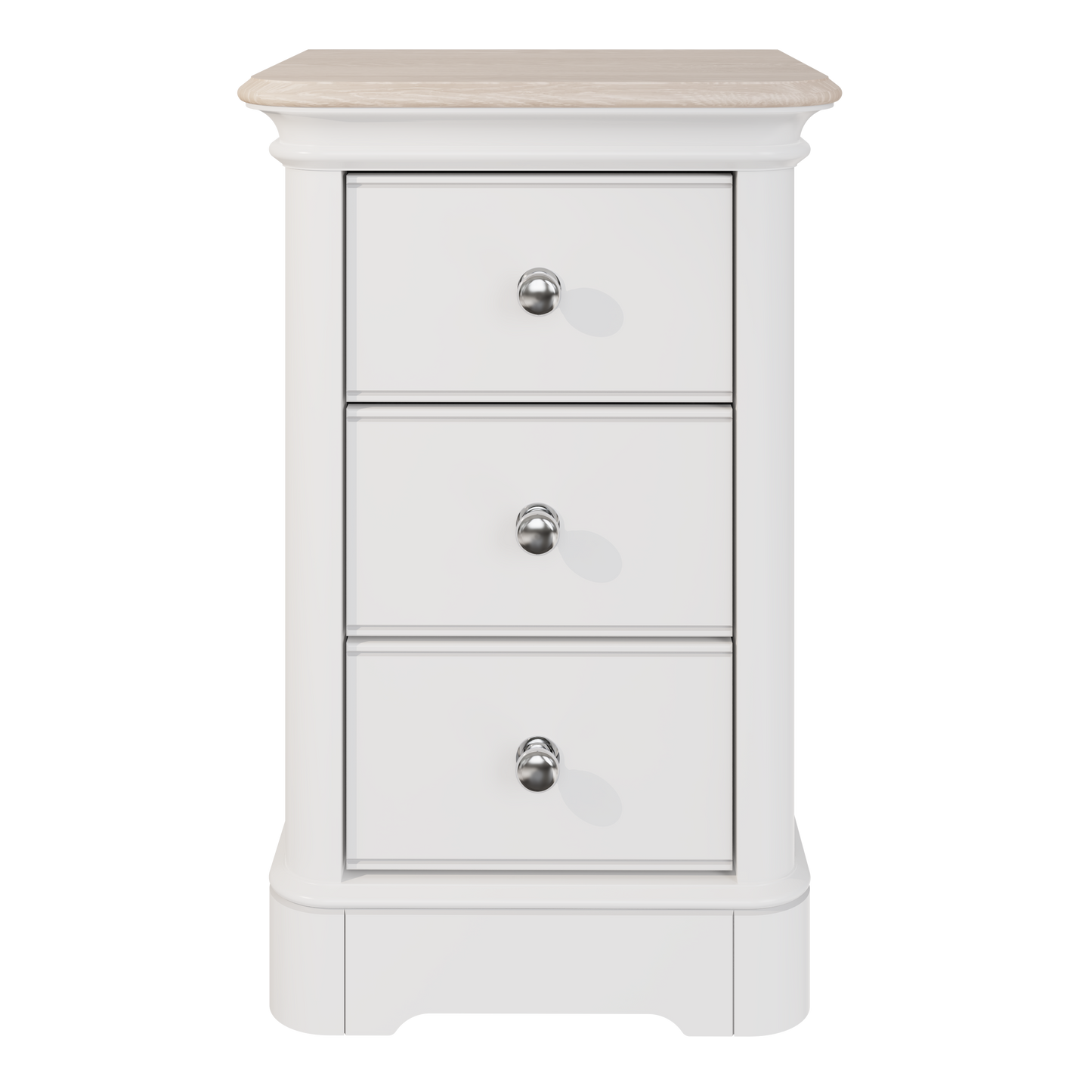 2CH208S - Chartwell Narrow 3 Drawer Bedside