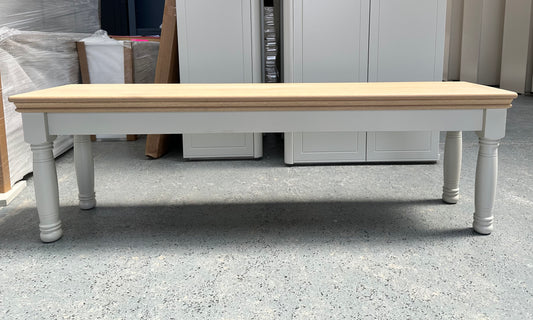 Inspiration 6ft Dining Bench - Oak Top