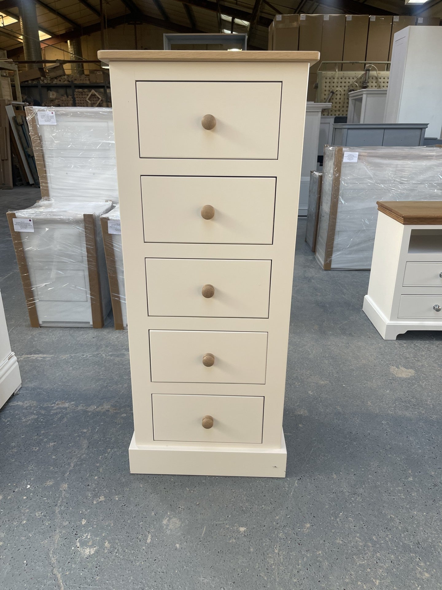 5 Drawer Tall Chest